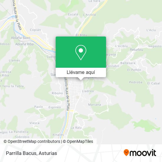 Mapa Parrilla Bacus