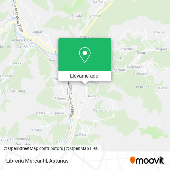 Mapa Librería Mercantil
