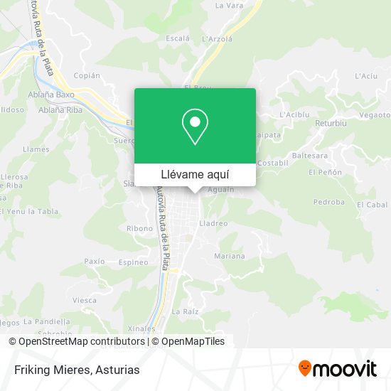 Mapa Friking Mieres