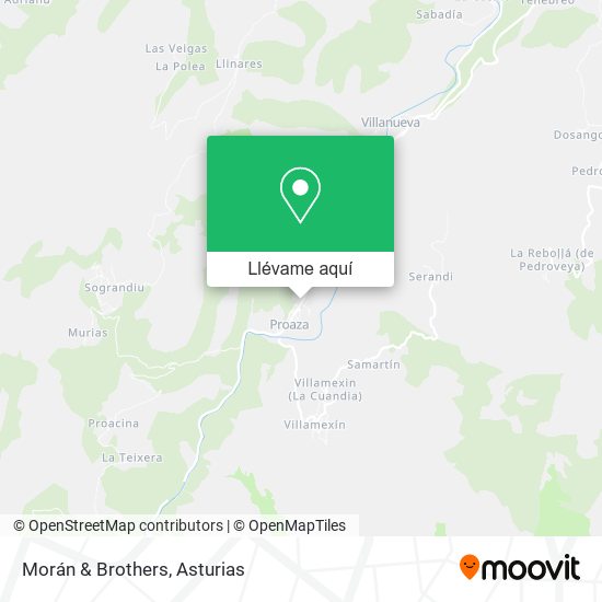 Mapa Morán & Brothers