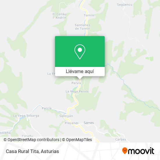 Mapa Casa Rural Tita