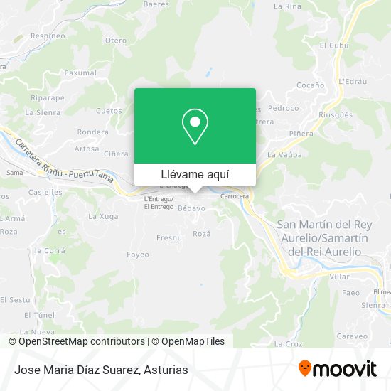 Mapa Jose Maria Díaz Suarez