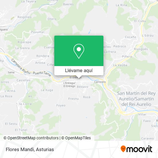 Mapa Flores Mandi
