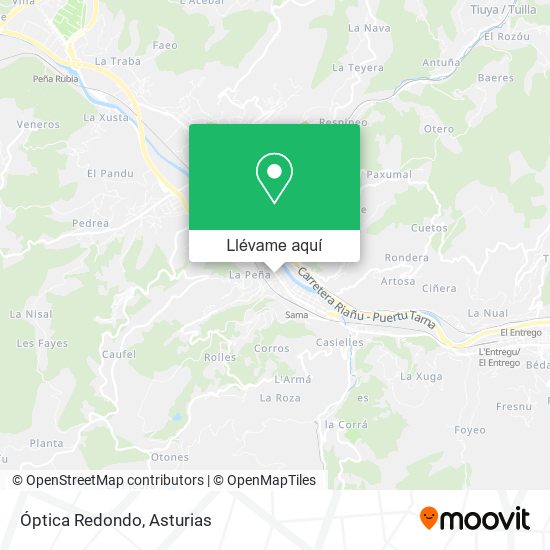 Mapa Óptica Redondo