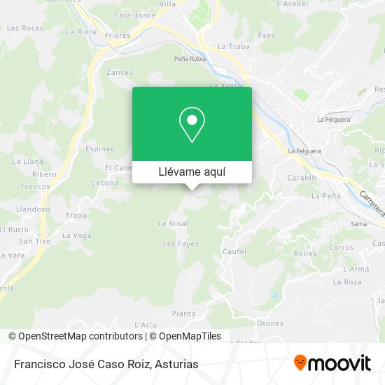 Mapa Francisco José Caso Roiz