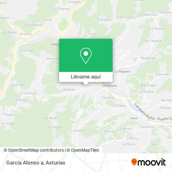 Mapa García Alonso a