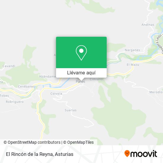 Mapa El Rincón de la Reyna