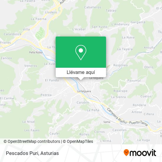 Mapa Pescados Puri