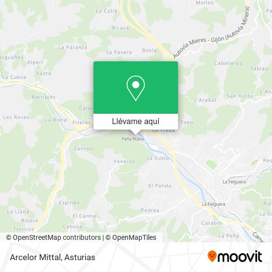 Mapa Arcelor Mittal