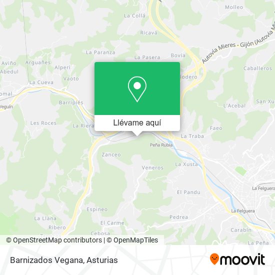 Mapa Barnizados Vegana