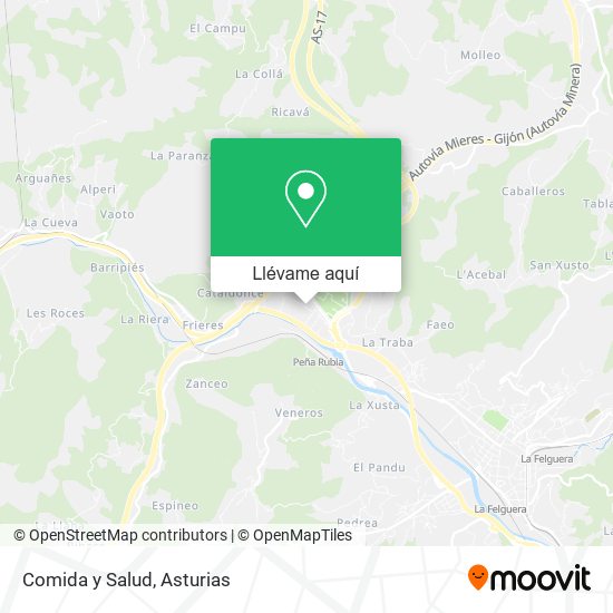 Mapa Comida y Salud