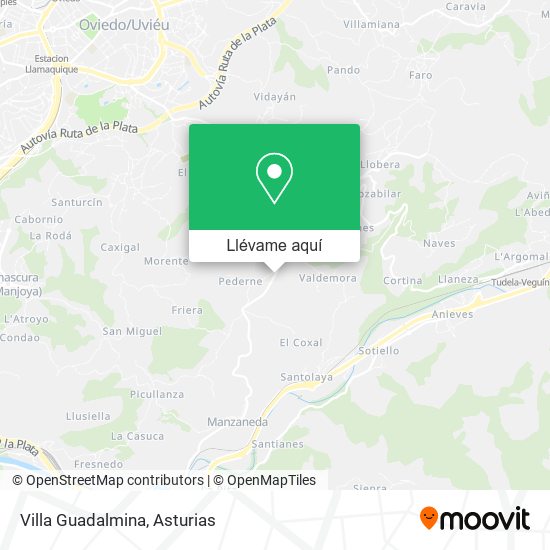 Mapa Villa Guadalmina