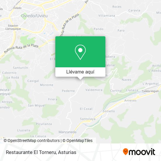 Mapa Restaurante El Torneru