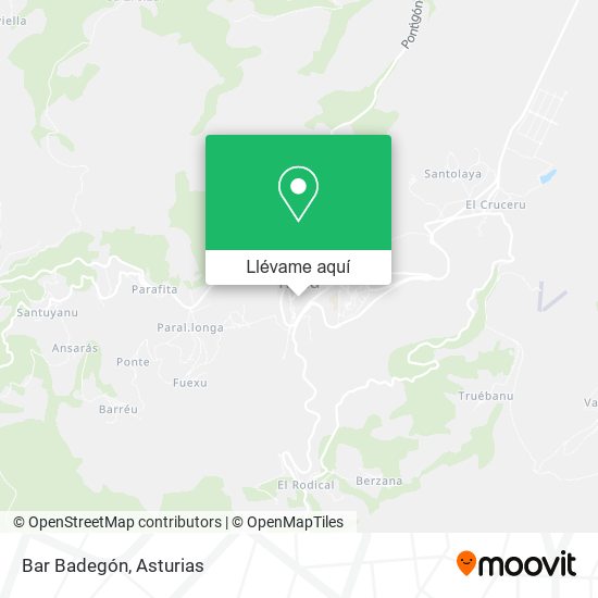 Mapa Bar Badegón