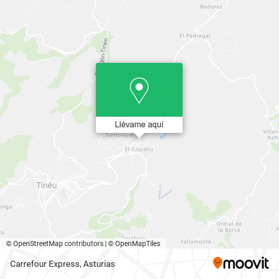 Mapa Carrefour Express