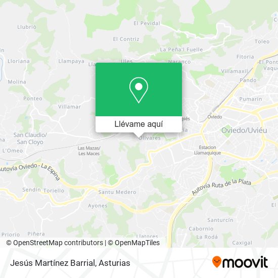 Mapa Jesús Martínez Barrial