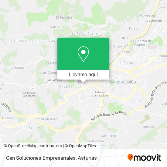 Mapa Cen Soluciones Empresariales