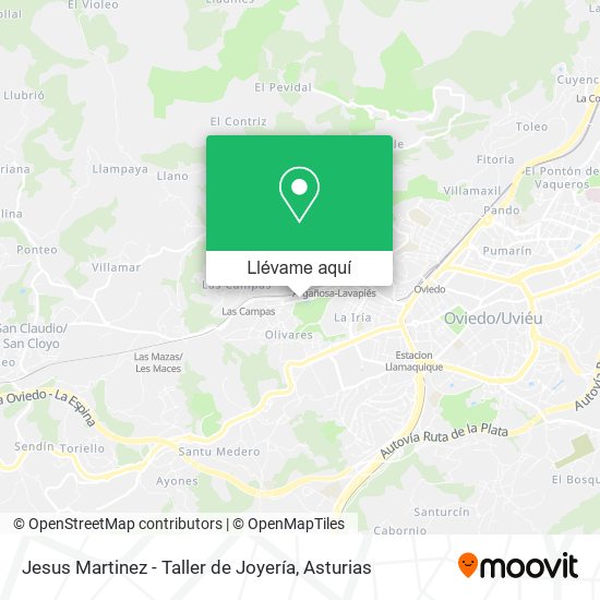 Mapa Jesus Martinez - Taller de Joyería