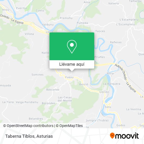 Mapa Taberna Tiblos