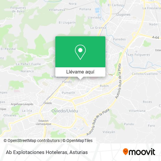 Mapa Ab Explotaciones Hoteleras