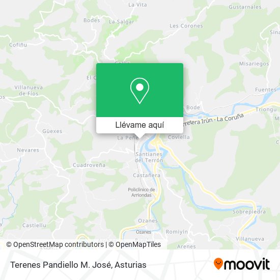 Mapa Terenes Pandiello M. José