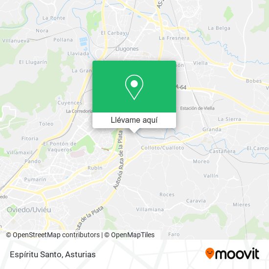 Mapa Espíritu Santo