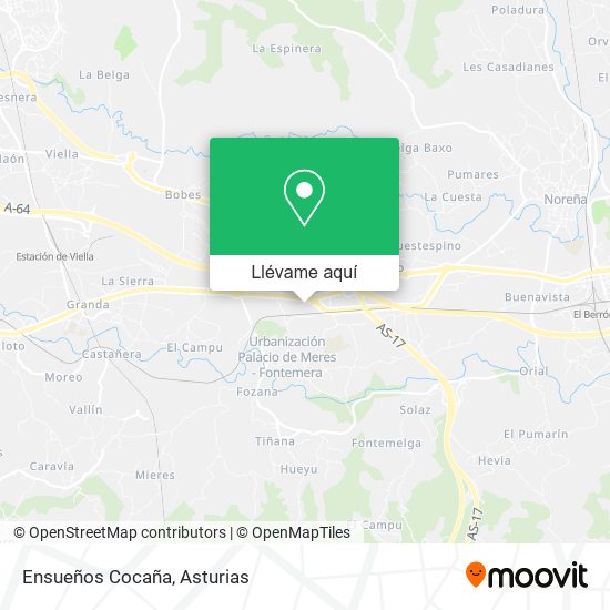 Mapa Ensueños Cocaña