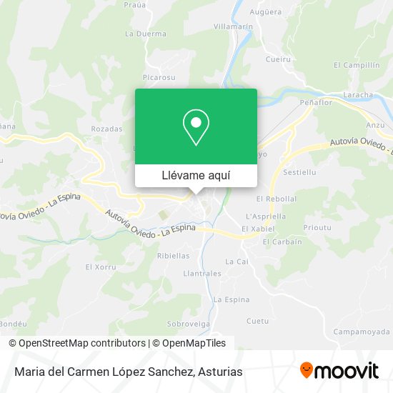 Mapa Maria del Carmen López Sanchez