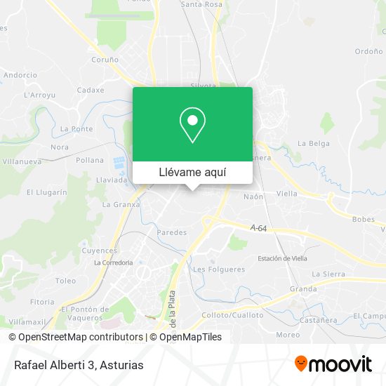 Mapa Rafael Alberti 3