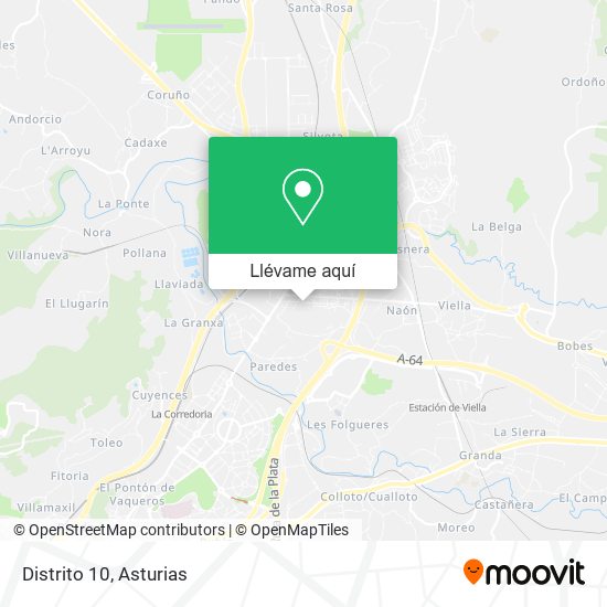 Mapa Distrito 10