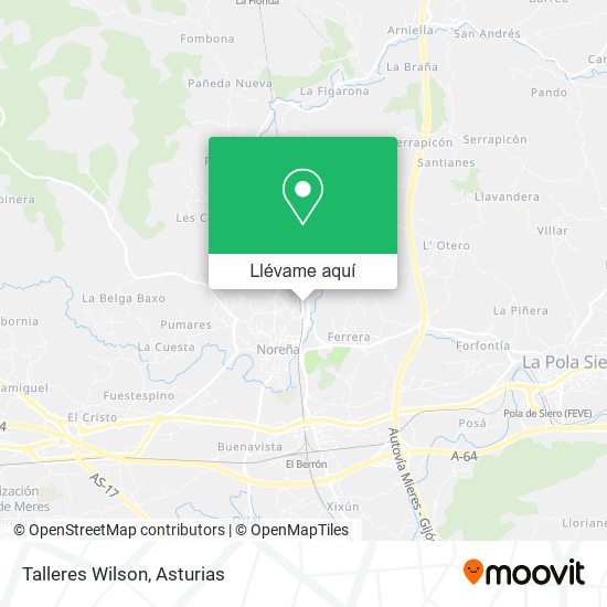 Mapa Talleres Wilson