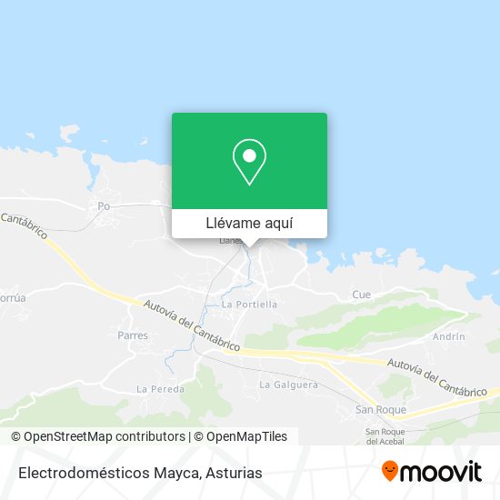 Mapa Electrodomésticos Mayca