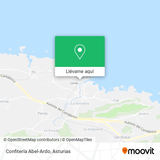 Mapa Confitería Abel-Ardo