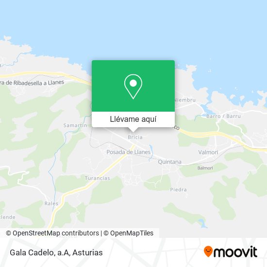 Mapa Gala Cadelo, a.A
