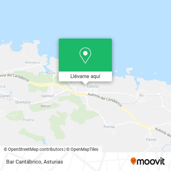 Mapa Bar Cantábrico