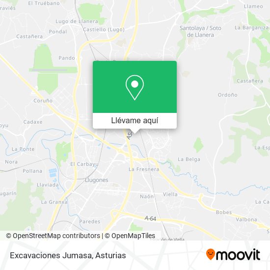 Mapa Excavaciones Jumasa