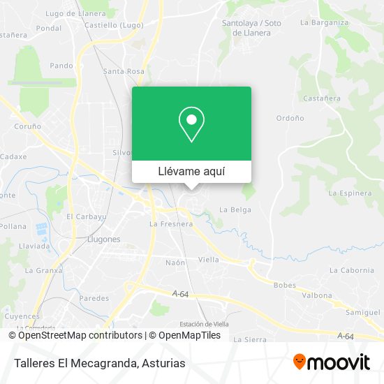 Mapa Talleres El Mecagranda