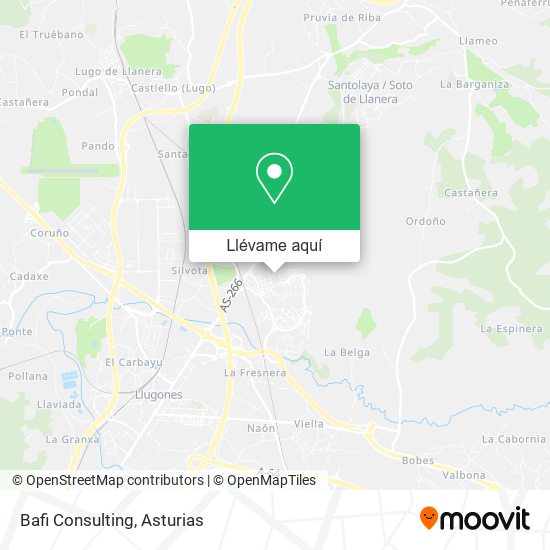 Mapa Bafi Consulting