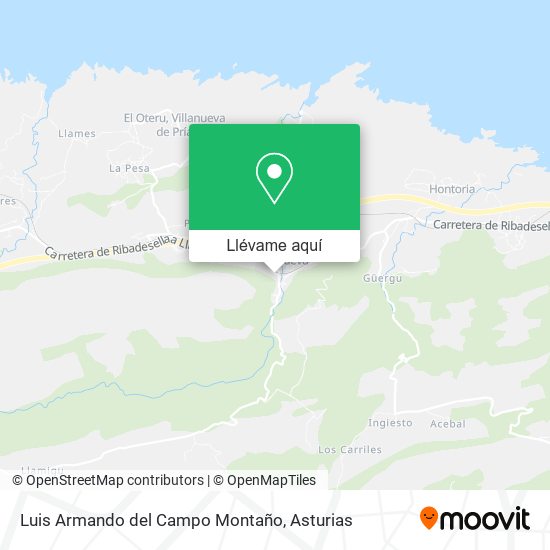 Mapa Luis Armando del Campo Montaño
