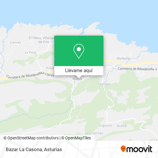 Mapa Bazar La Casona