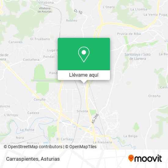 Mapa Carraspientes