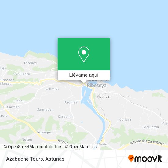 Mapa Azabache Tours