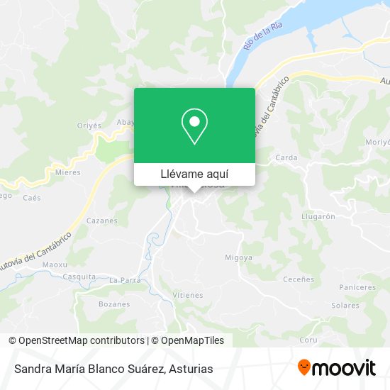 Mapa Sandra María Blanco Suárez