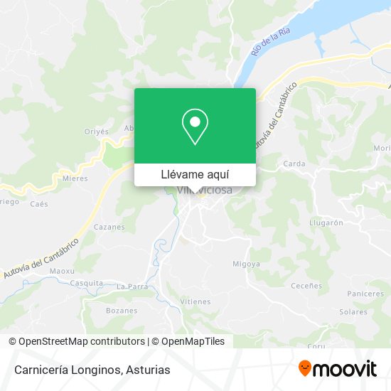 Mapa Carnicería Longinos