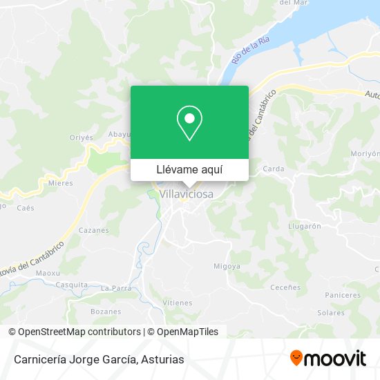 Mapa Carnicería Jorge García