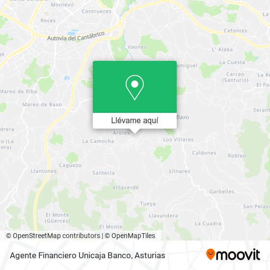 Mapa Agente Financiero Unicaja Banco