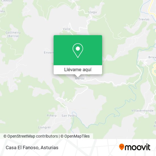 Mapa Casa El Fanoso
