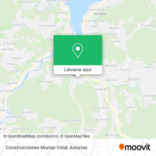 Mapa Construcciones Murias-Vidal