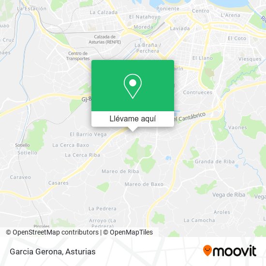 Mapa Garcia Gerona