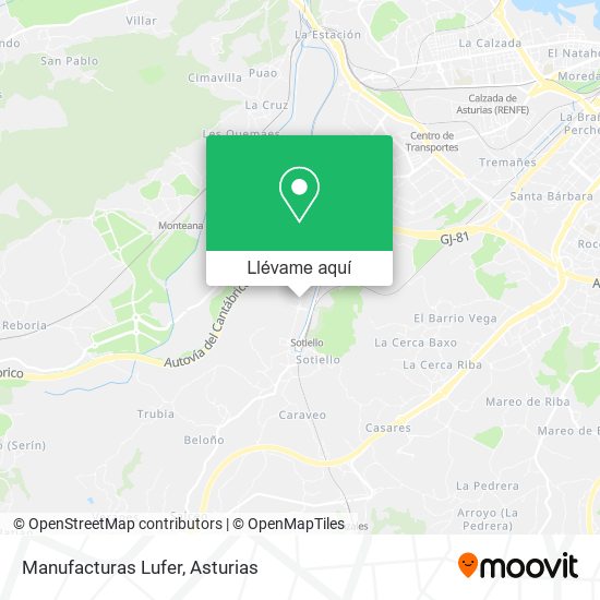 Mapa Manufacturas Lufer